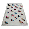 Handmade Embroidery Kilim 3' 2" x 5' 0" (ft) - No. G37361