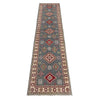 Oriental Kazak Runner 2' 6" x 9' 9" (ft) - No. G37555