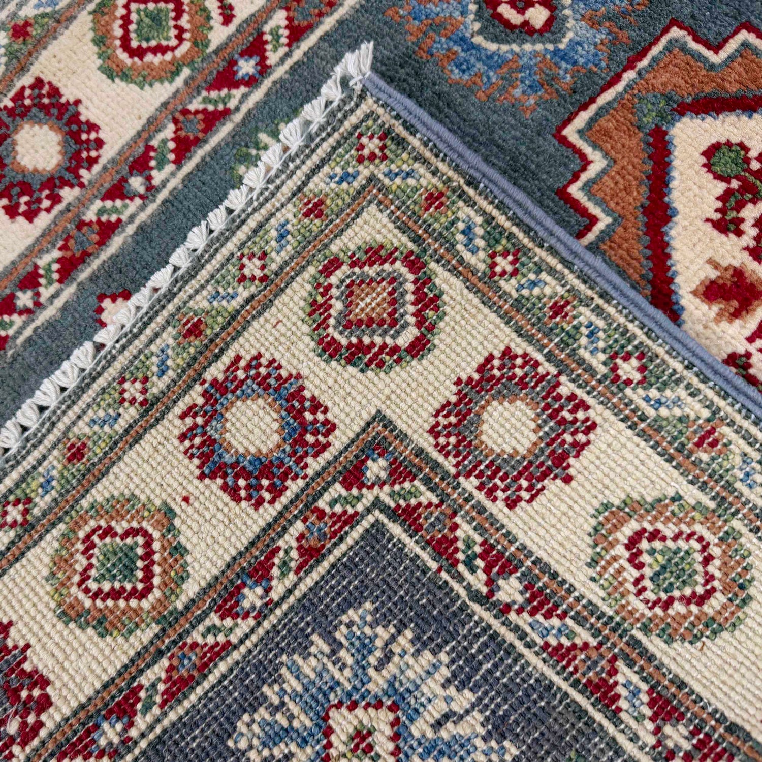 Oriental Kazak Runner 2' 6" x 9' 9" (ft) - No. G37555