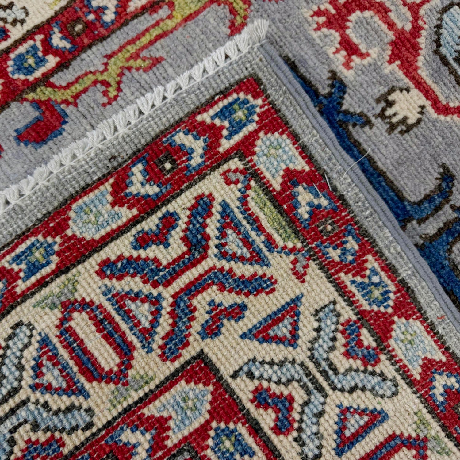Multi Color Kazak Runner 2' 7" x 6' 5" (ft) - No. G37556