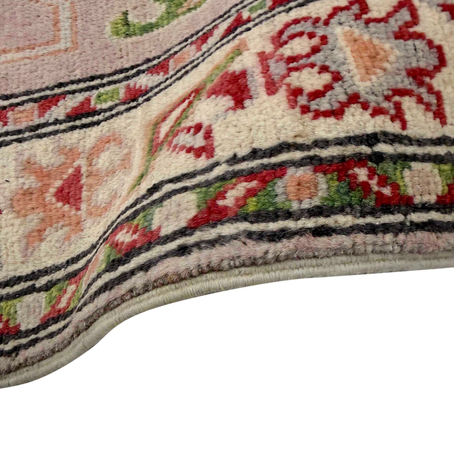 Hand Knotted Kazak Runner 2' 5" x 10' 2" (ft) - No. G37559
