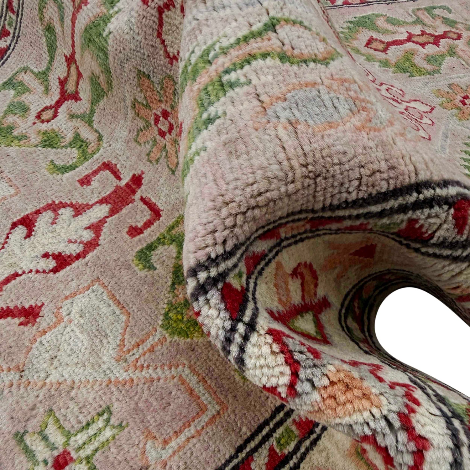 Hand Knotted Kazak Runner 2' 5" x 10' 2" (ft) - No. G37559