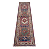 Multi Color Kazak Runner 2' 6" x 9' 8" (ft) - No. G37561