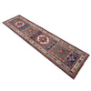 Multi Color Kazak Runner 2' 6" x 9' 8" (ft) - No. G37561