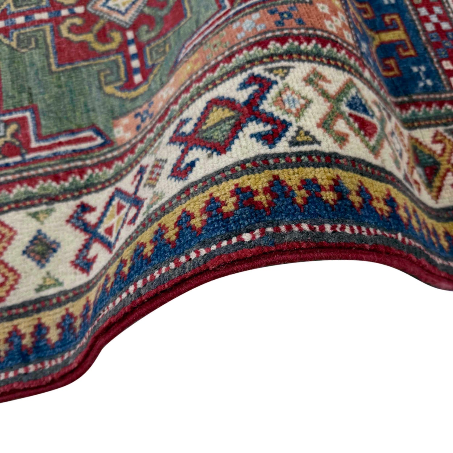 Multi Color Kazak Runner 2' 6" x 9' 8" (ft) - No. G37561