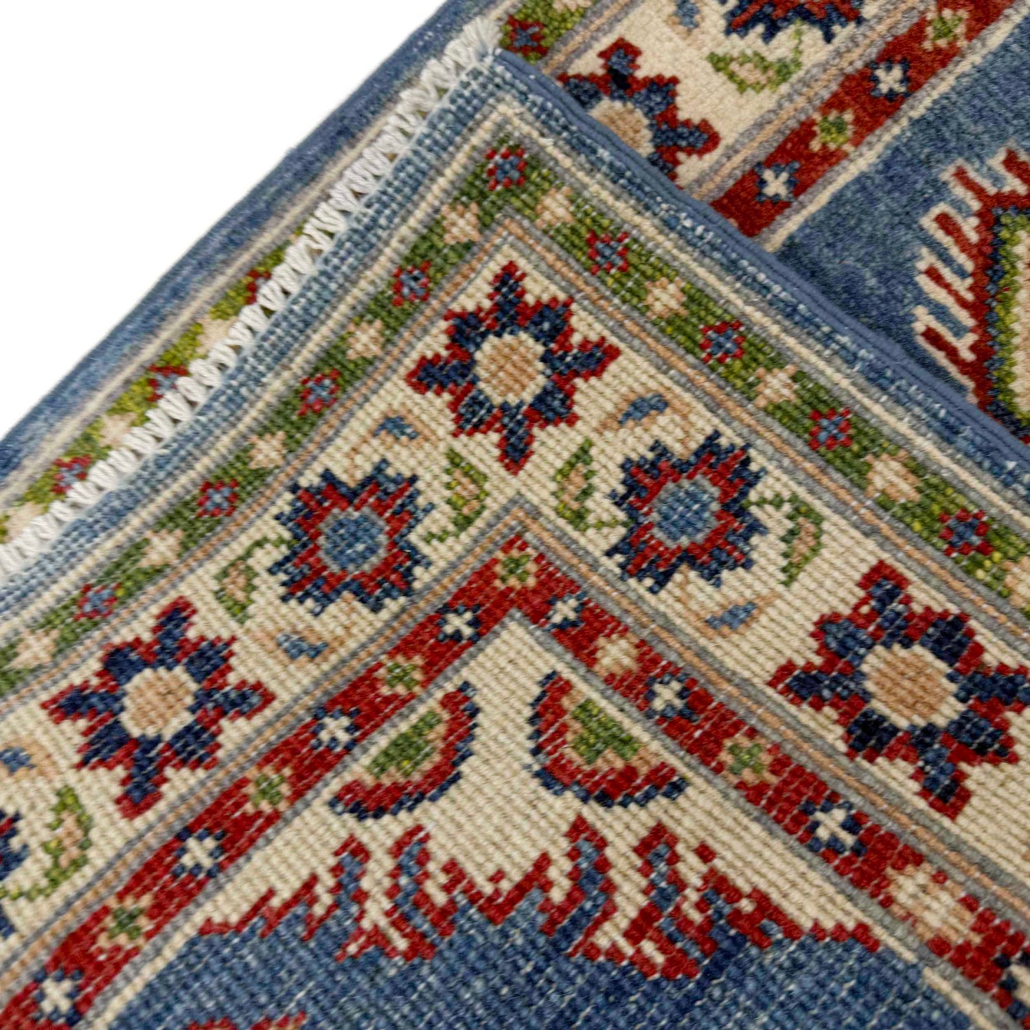 Hand Knotted Kazak Runner 2' 0" x 6' 0" (ft) - No. G37563