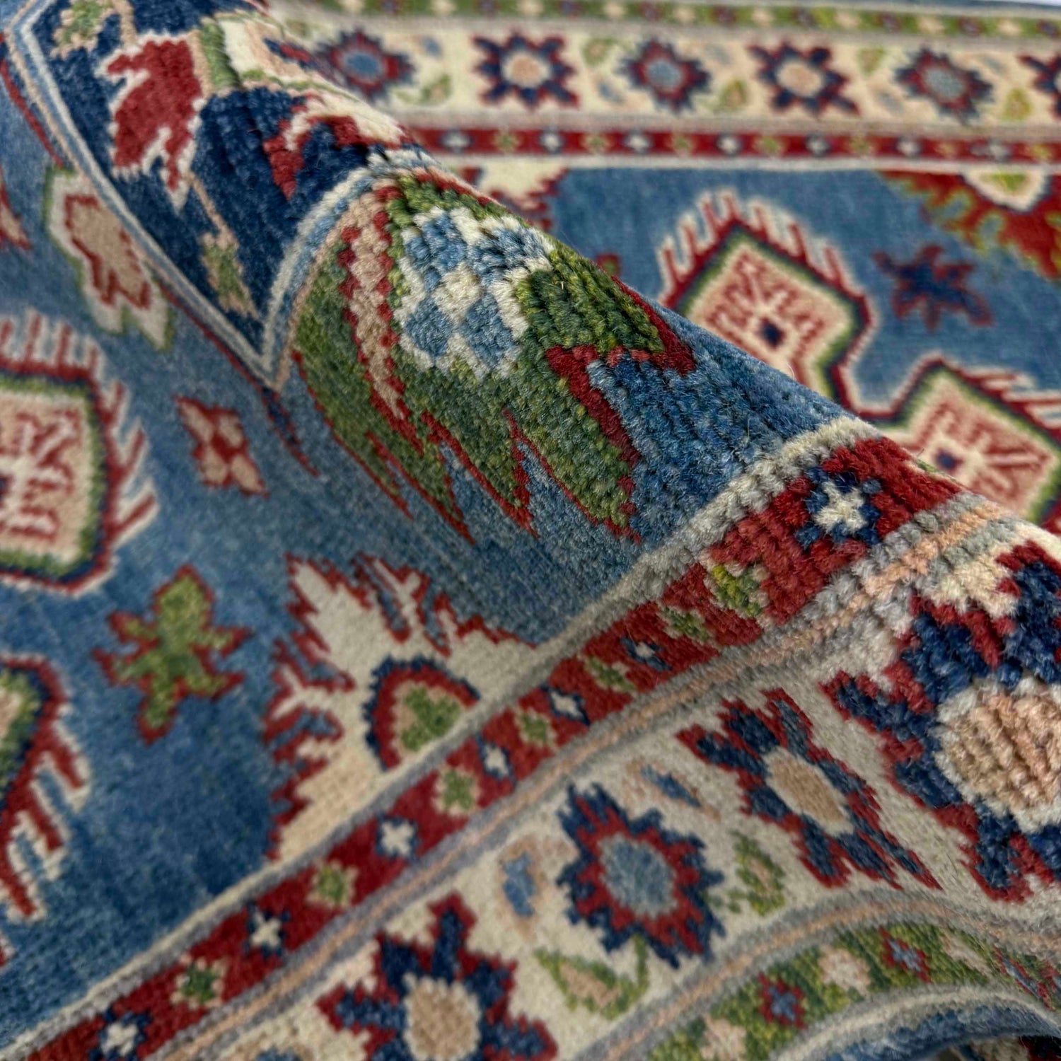 Hand Knotted Kazak Runner 2' 0" x 6' 0" (ft) - No. G37563