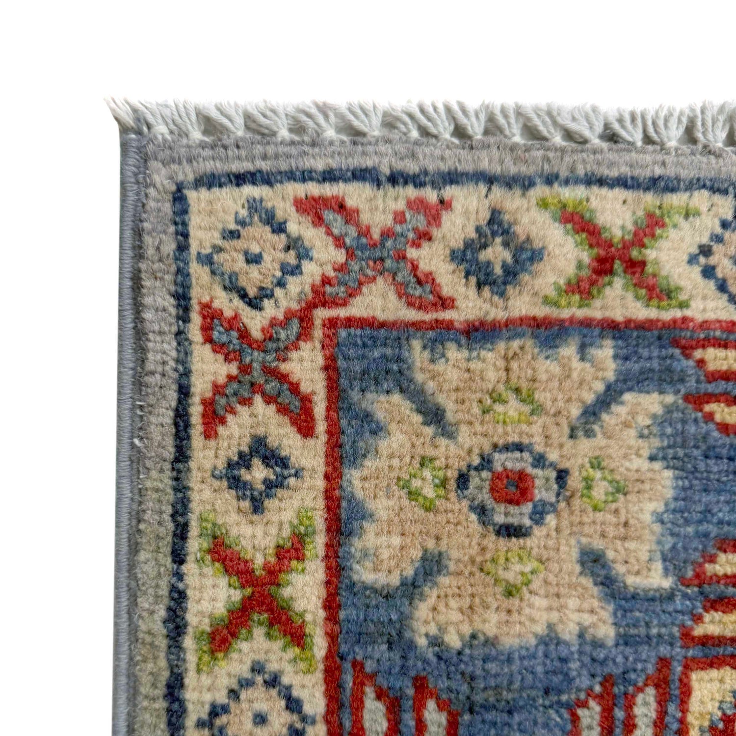 Hand Knotted Kazak Runner 2' 7" x 9' 8" (ft) - No. G37564