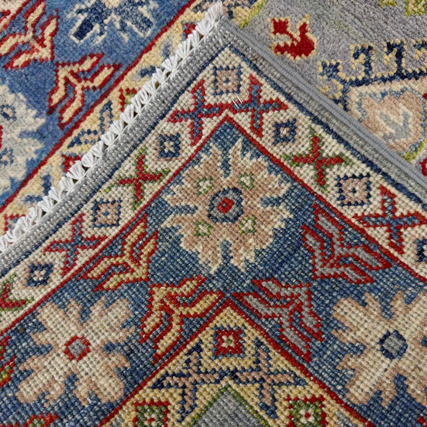 Hand Knotted Kazak Runner 2' 7" x 9' 8" (ft) - No. G37564