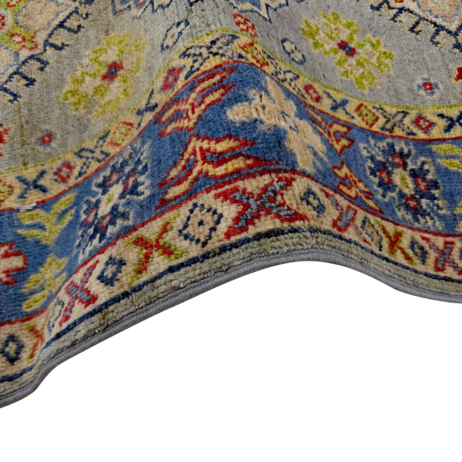 Hand Knotted Kazak Runner 2' 7" x 9' 8" (ft) - No. G37564