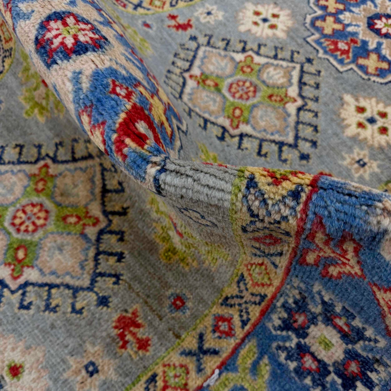 Hand Knotted Kazak Runner 2' 7" x 9' 8" (ft) - No. G37564