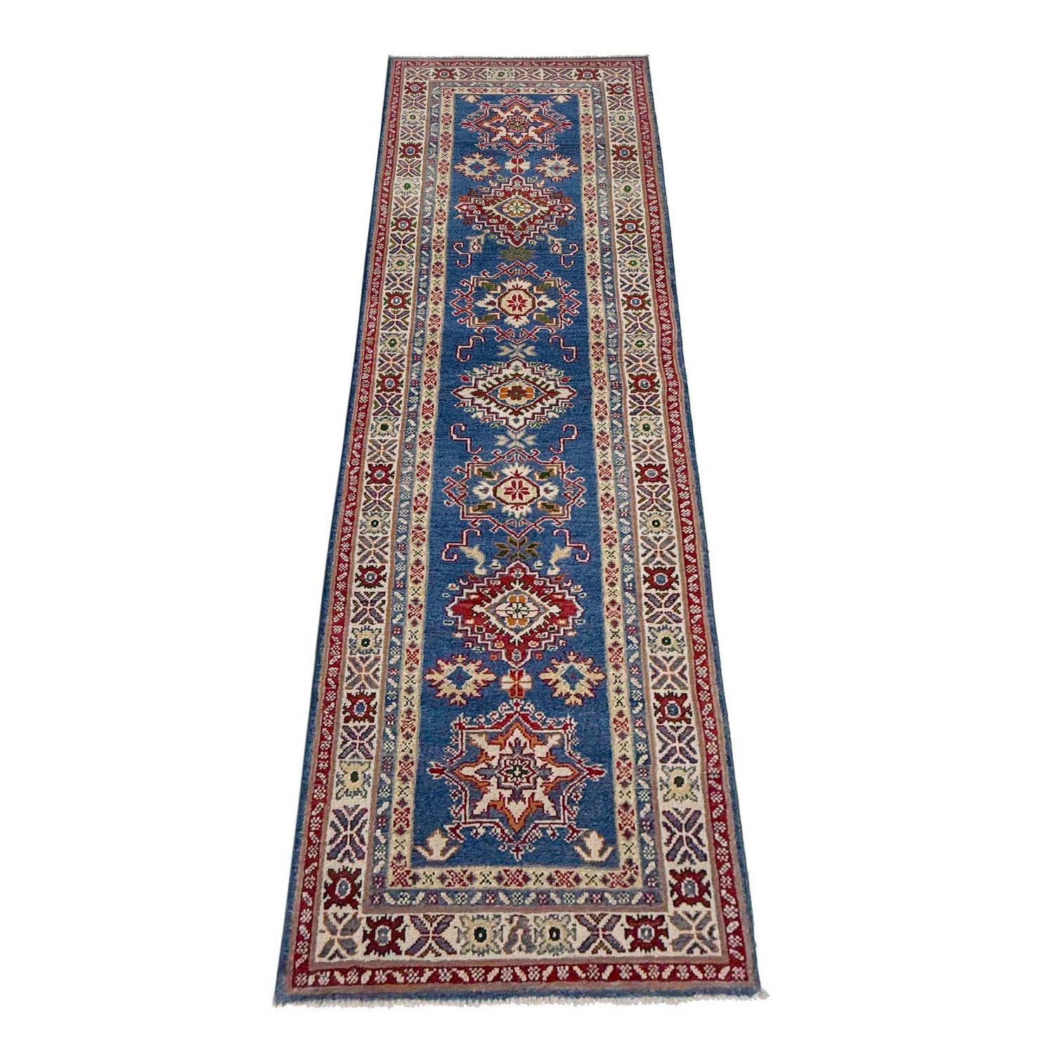 Oriental Kazak Runner 2' 7" x 9' 5" (ft) - No. G37566