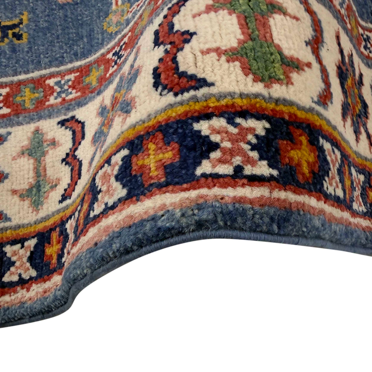 Blue Color Kazak Runner 2' 9" x 9' 7" (ft) - No. G37567