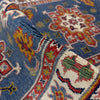 Blue Color Kazak Runner 2' 9" x 9' 7" (ft) - No. G37567