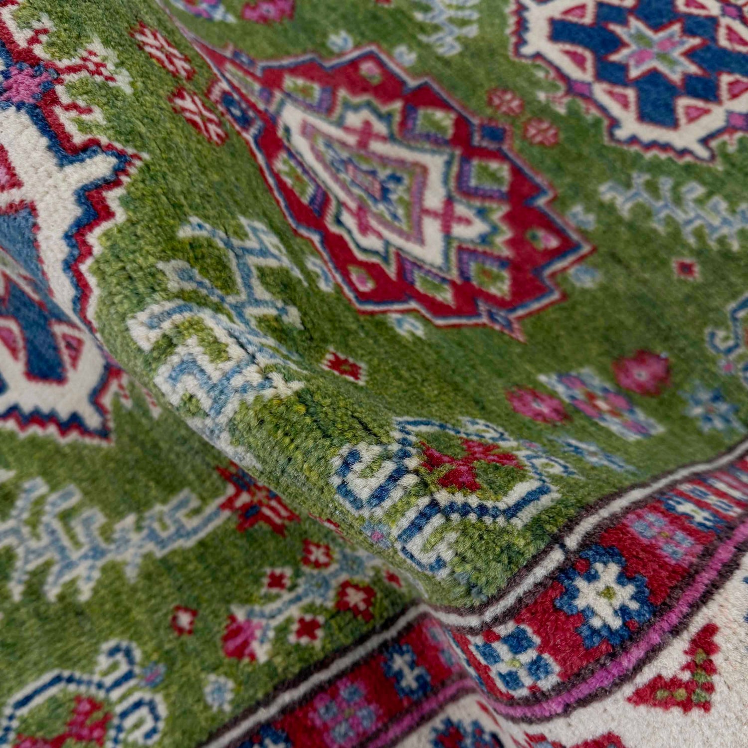Hand Knotted Kazak Runner 2' 8" x 9' 11" (ft) - No. G37570