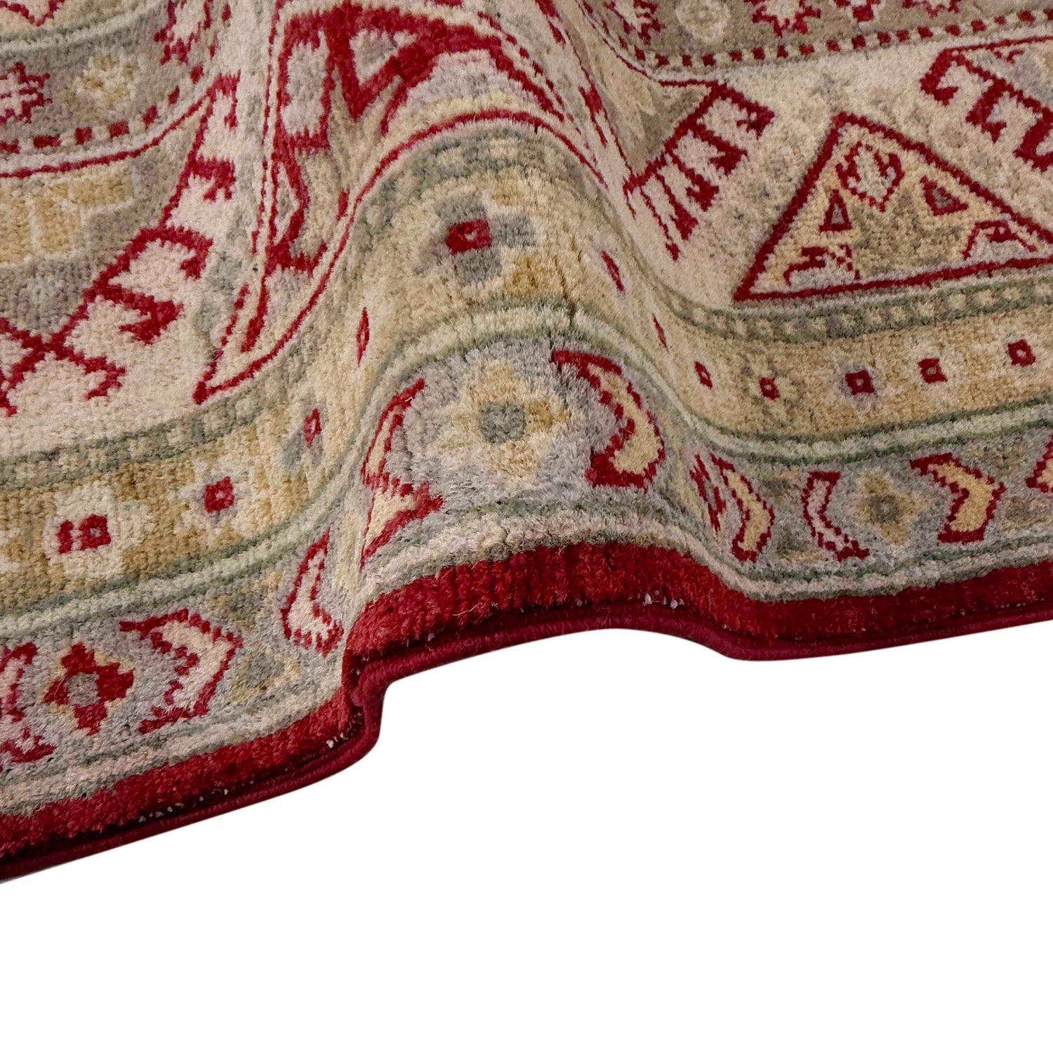 Hand Knotted Kazak Rug 6' 8" x 9' 8" (ft) - No. G37572