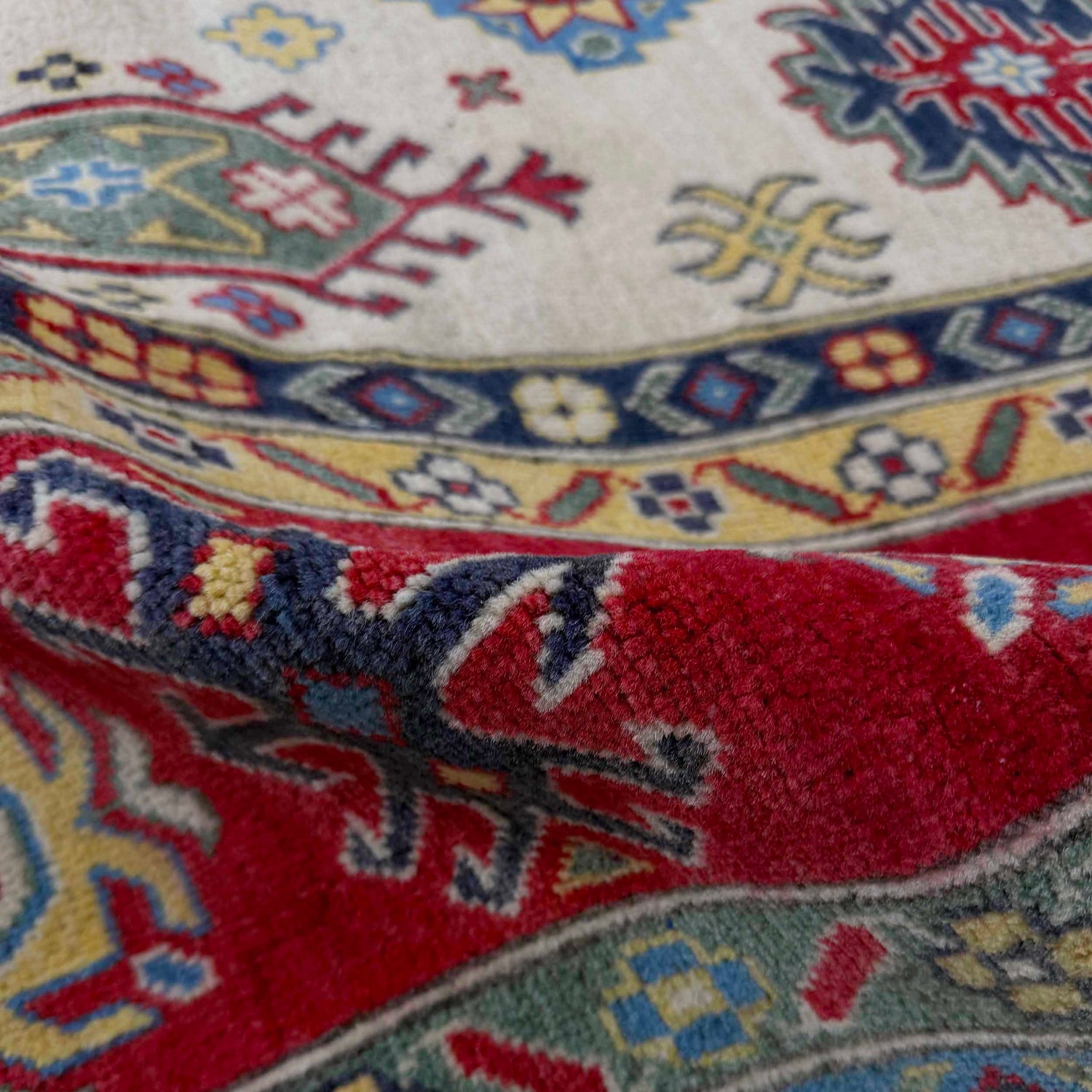 Oriental Kazak Rug 6' 6" x 10' 0" (ft) - No. G37573