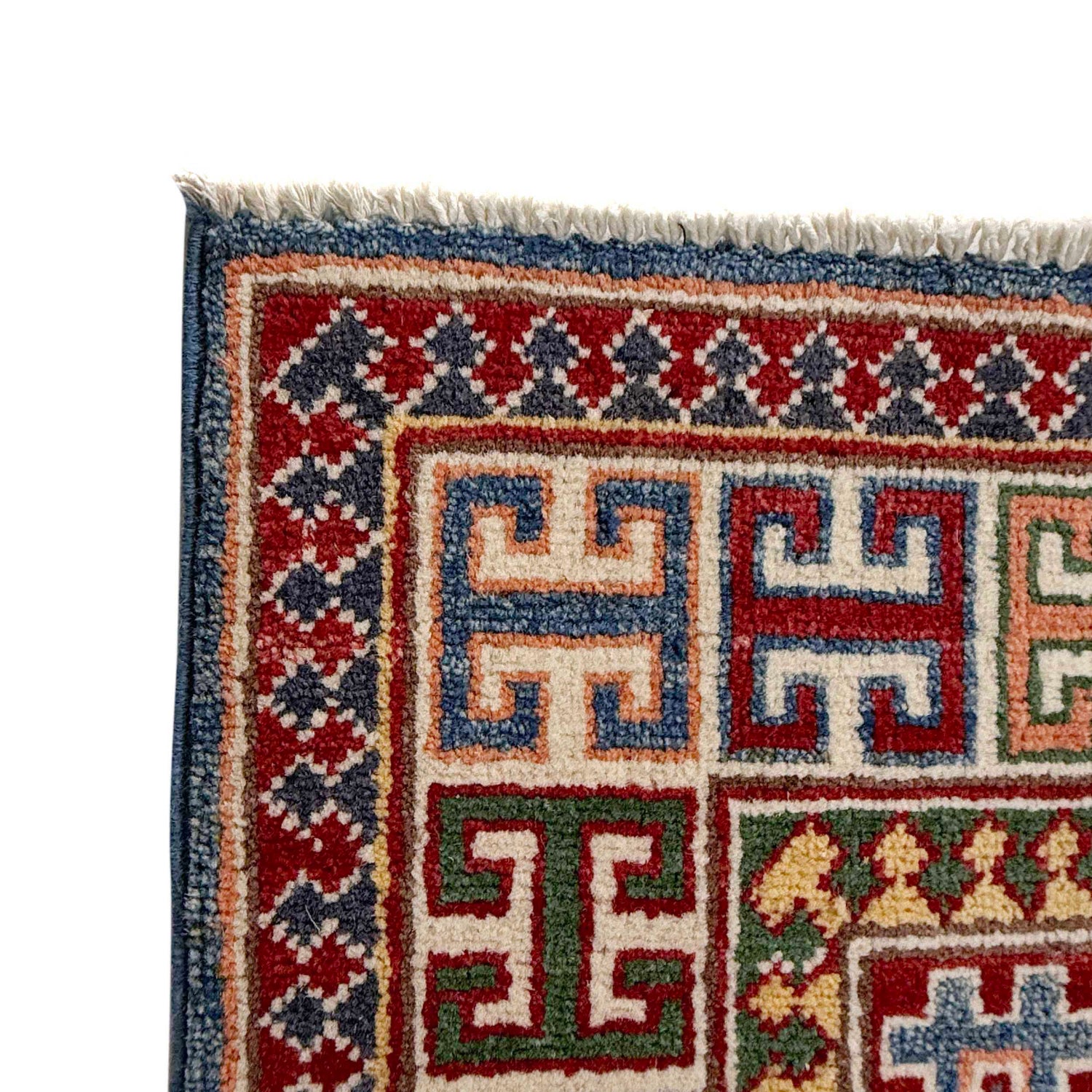 Blue Color Kazak Rug 4' 0" x 6' 6" (ft) - No. G37575