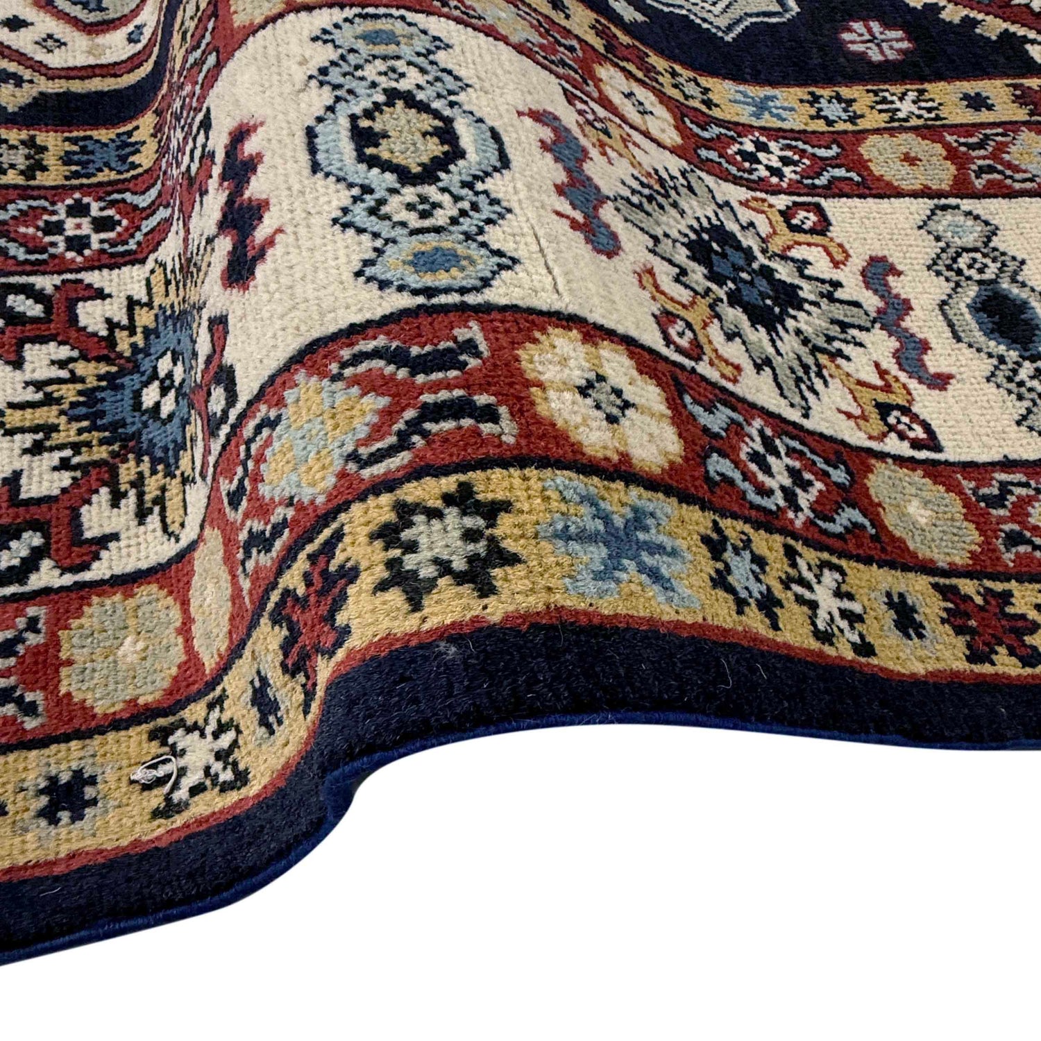 Blue Color Kazak Rug 6' 1" x 9' 2" (ft) - No. G37576