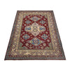 Hand Knotted Kazak Rug 6' 8" x 9' 11" (ft) - No. G37577