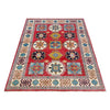 Hand Knotted Kazak Rug 5' 0" x 6' 6" (ft) - No. G37580