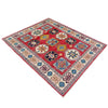 Hand Knotted Kazak Rug 5' 0" x 6' 6" (ft) - No. G37580
