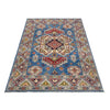 Oriental Kazak Rug 5' 0" x 6' 11" (ft) - No. G37581