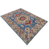 Oriental Kazak Rug 5' 0" x 6' 11" (ft) - No. G37581