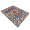 Oriental Kazak Rug 5' 0" x 6' 11" (ft) - No. G37581