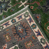 Green Color Kazak Rug 4' 10" x 7' 1" (ft) - No. G37582