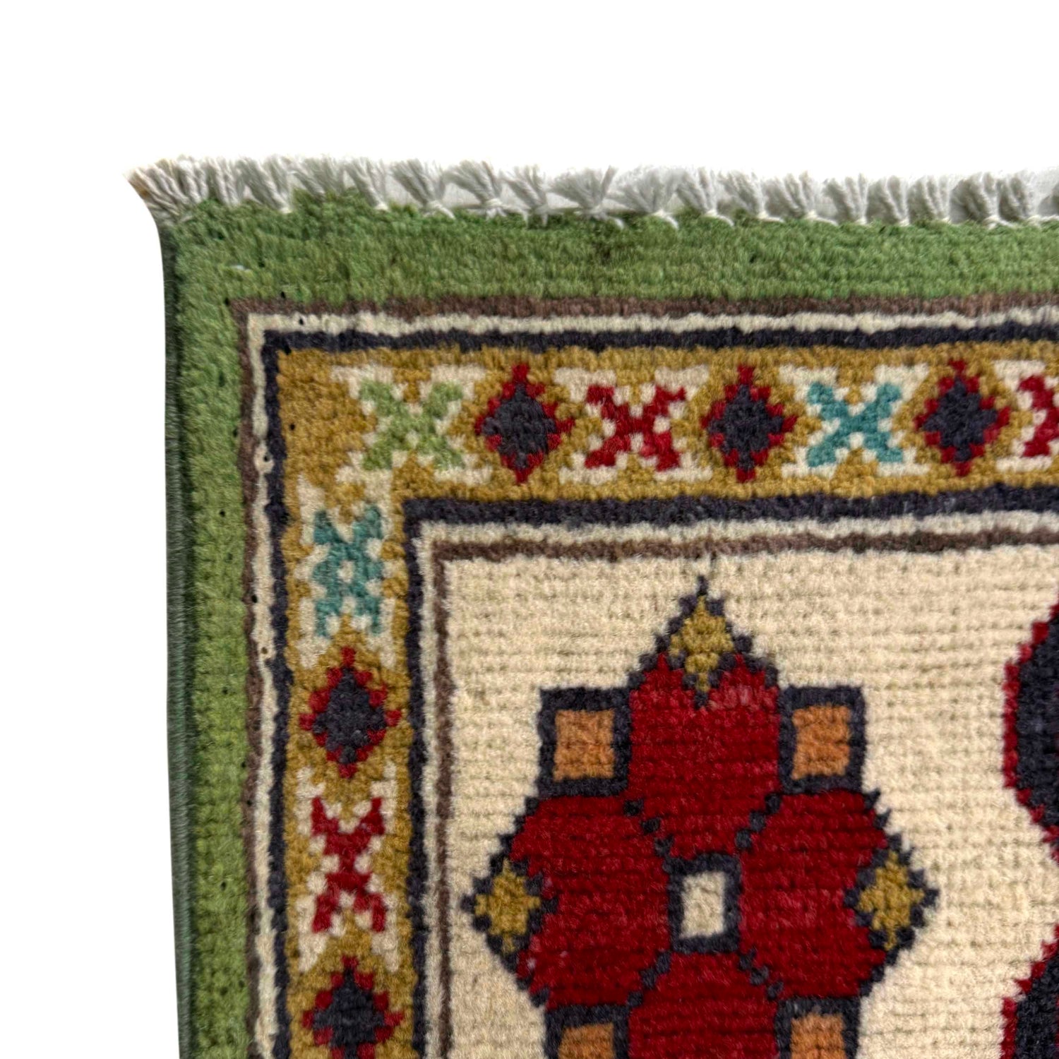 Hand Knotted Kazak Rug 4' 11" x 6' 4" (ft) - No. G37583