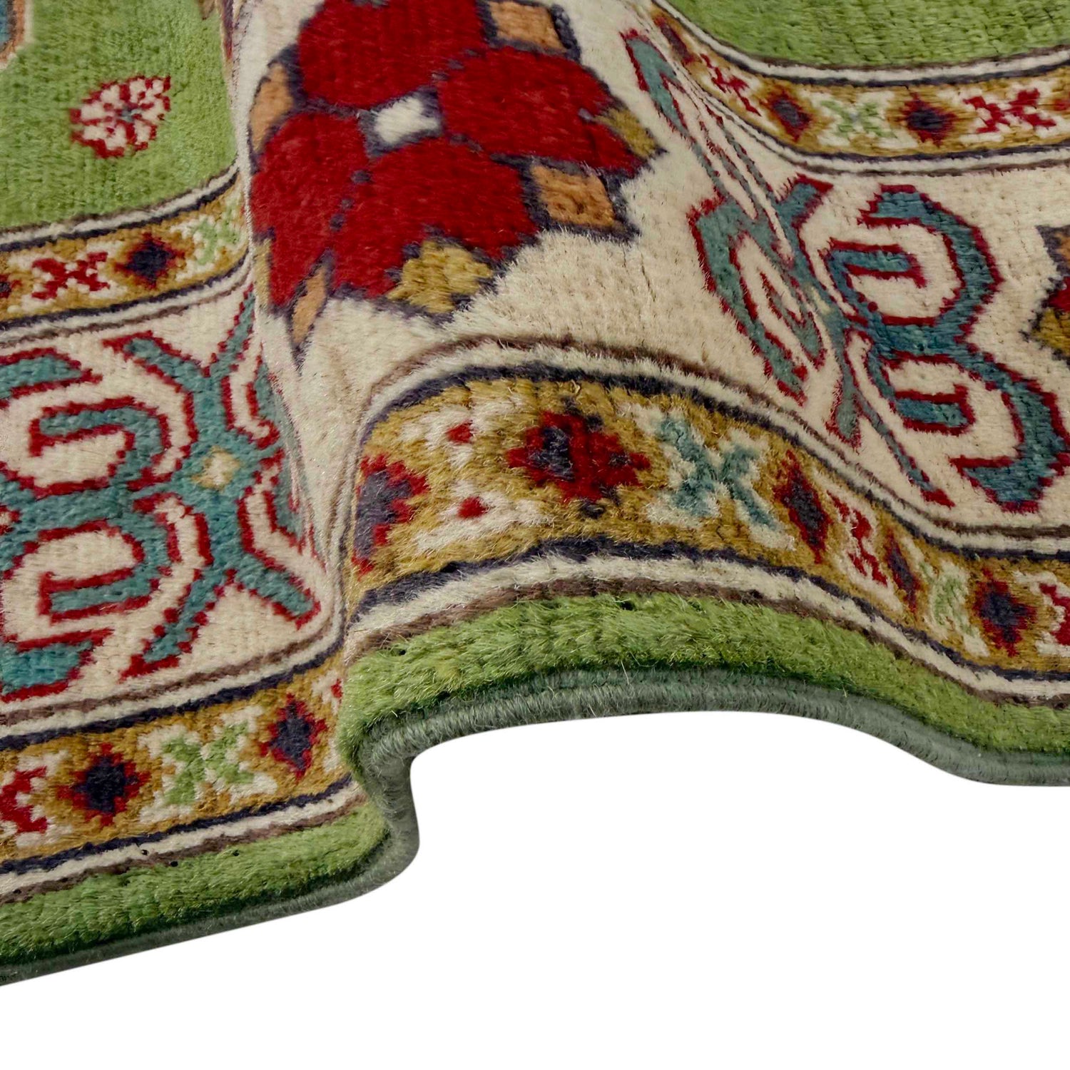 Hand Knotted Kazak Rug 4' 11" x 6' 4" (ft) - No. G37583