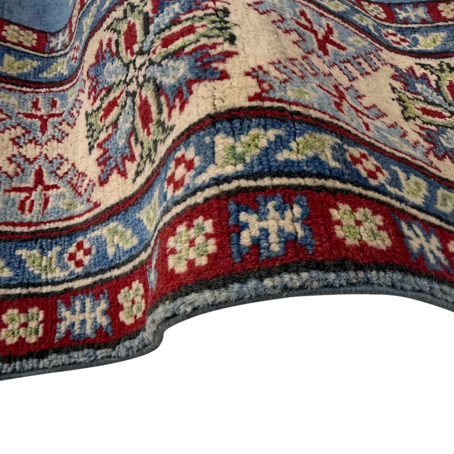 Blue Color Kazak Rug 4' 11" x 6' 9" (ft) - No. G37588