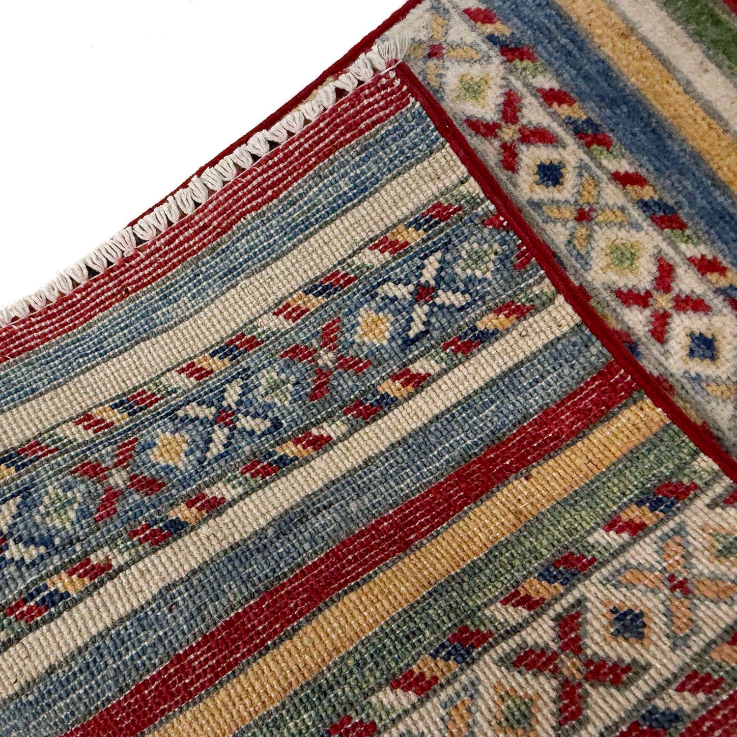 Luxury Khurjeen Qaleen Runner 1' 10" x 5' 10" (ft) - No. G37589