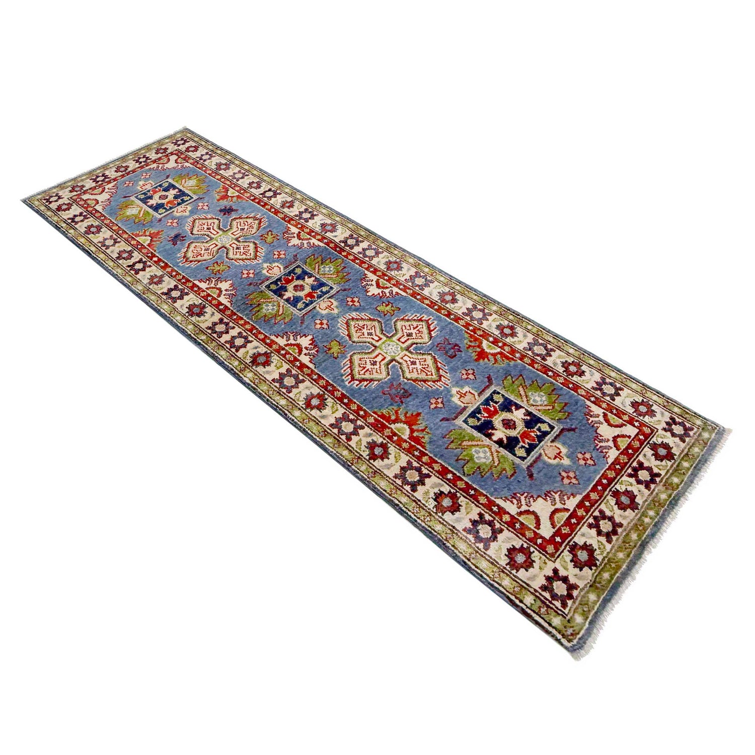 Oriental Kazak Runner 2' 0" x 6' 2" (ft) - No. G37590