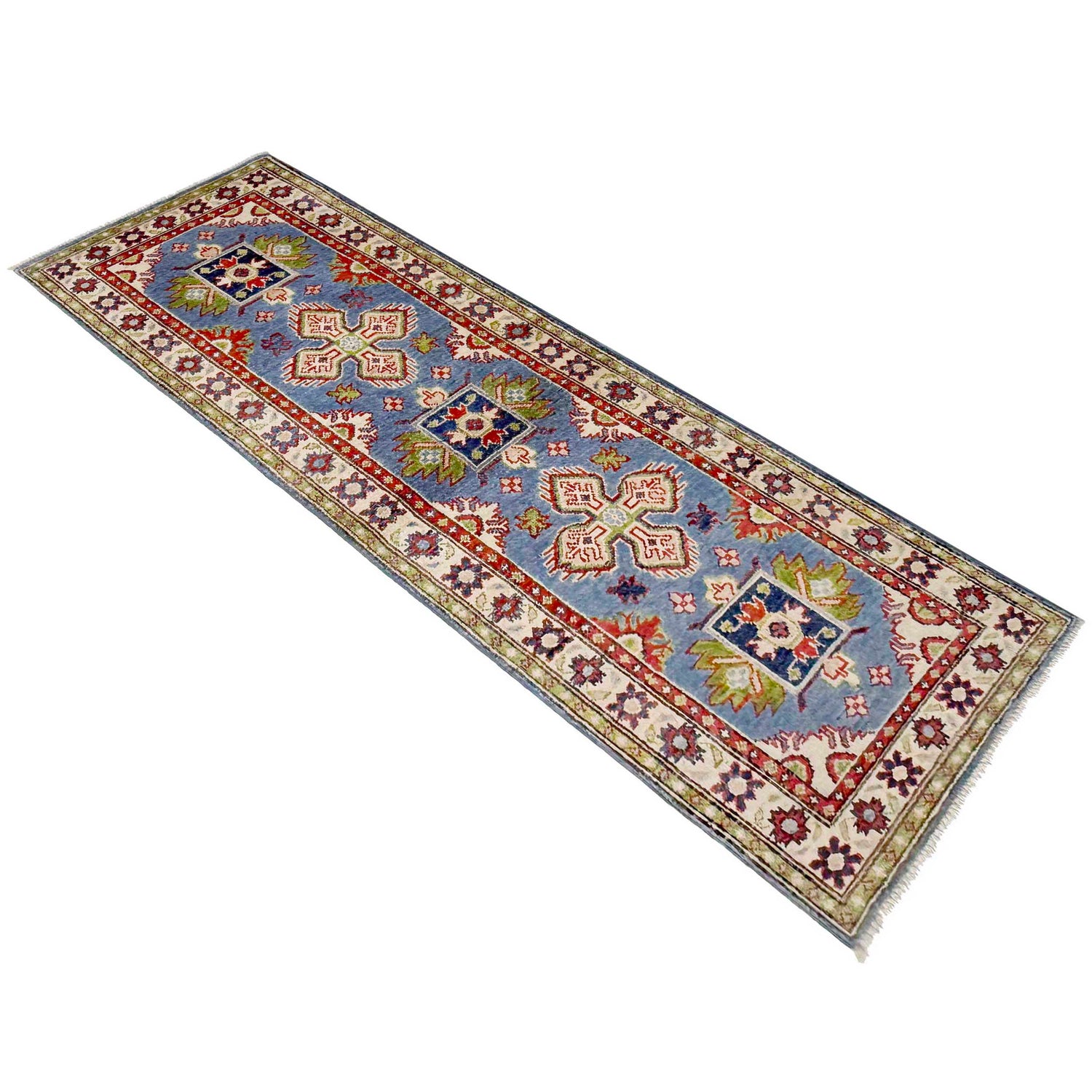 Oriental Kazak Runner 2' 0" x 6' 2" (ft) - No. G37590