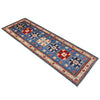 Blue Color Kazak Runner 2' 1" x 6' 1" (ft) - No. G37591