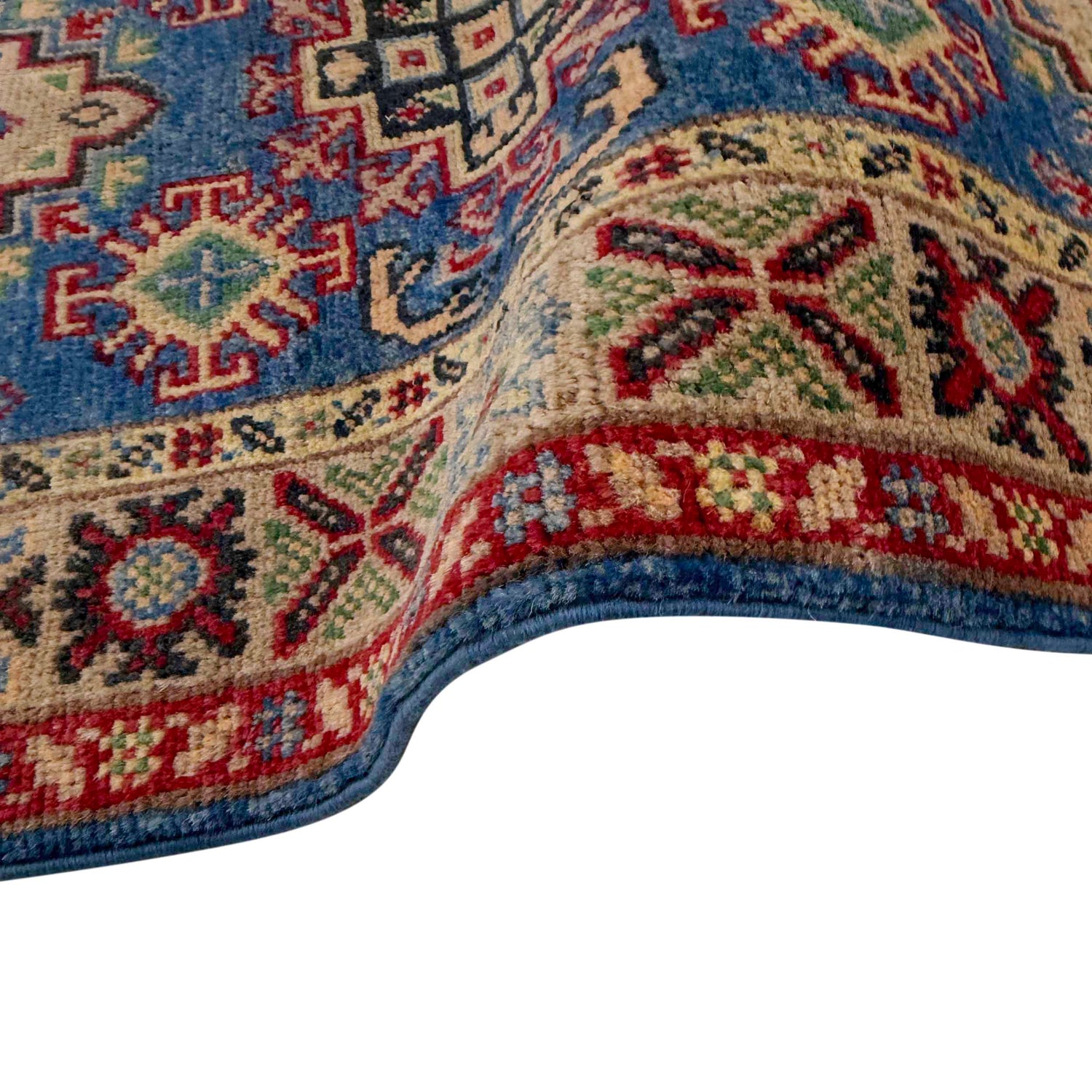 Hand Knotted Kazak Runner 2' 1" x 6' 3" (ft) - No. G37592