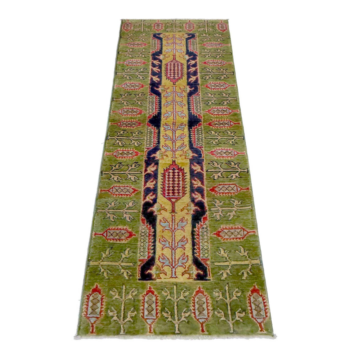 Hand Knotted Kazak Runner 1' 11" x 6' 3" (ft) - No. G37593