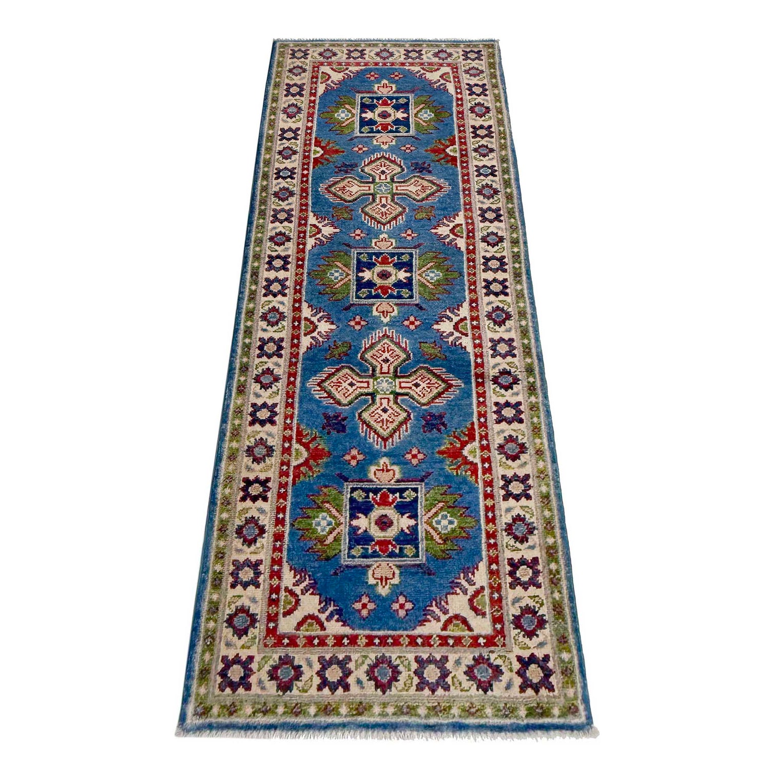 Oriental Kazak Runner 2' 0" x 6' 1" (ft) - No. G37594