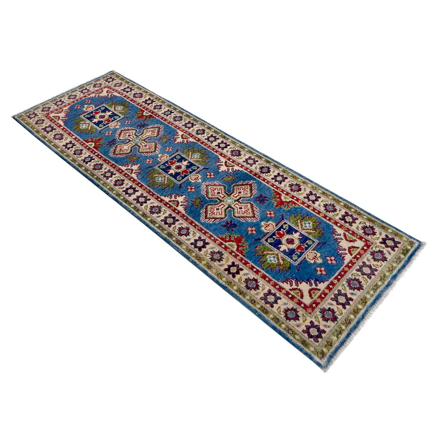 Oriental Kazak Runner 2' 0" x 6' 1" (ft) - No. G37594