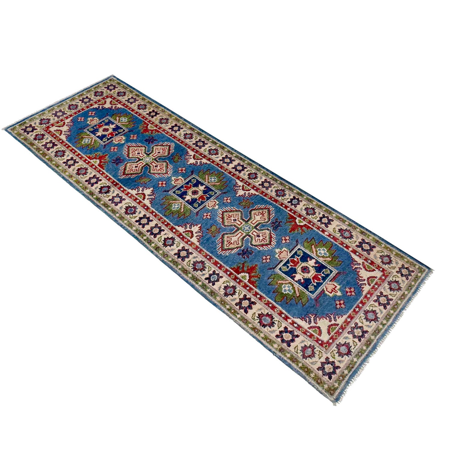 Oriental Kazak Runner 2' 0" x 6' 1" (ft) - No. G37594
