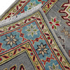 Grey Color Kazak Runner 1' 11" x 5' 7" (ft) - No. G37595