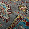Grey Color Kazak Runner 1' 11" x 5' 7" (ft) - No. G37595