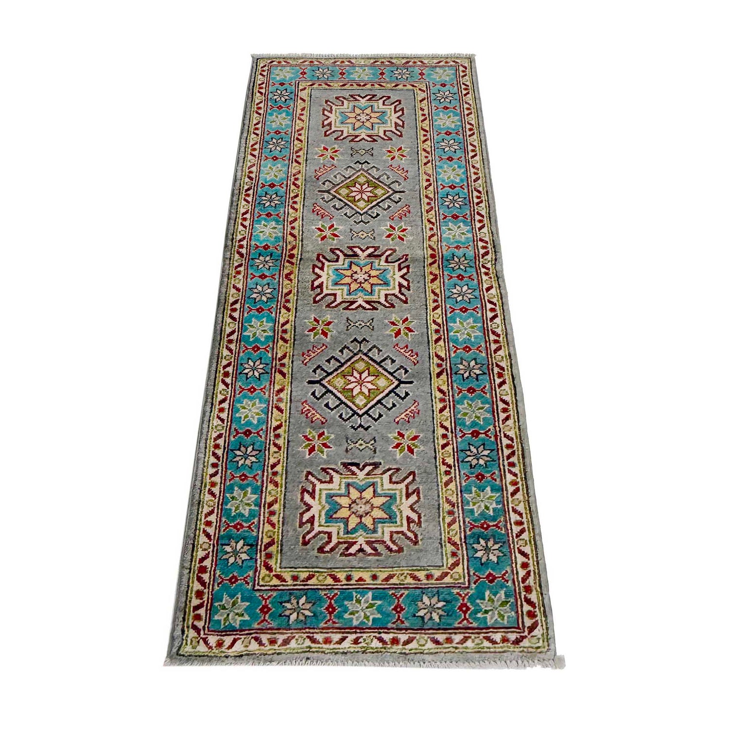 Oriental Kazak Runner 2' 0" x 5' 6" (ft) - No. G37596