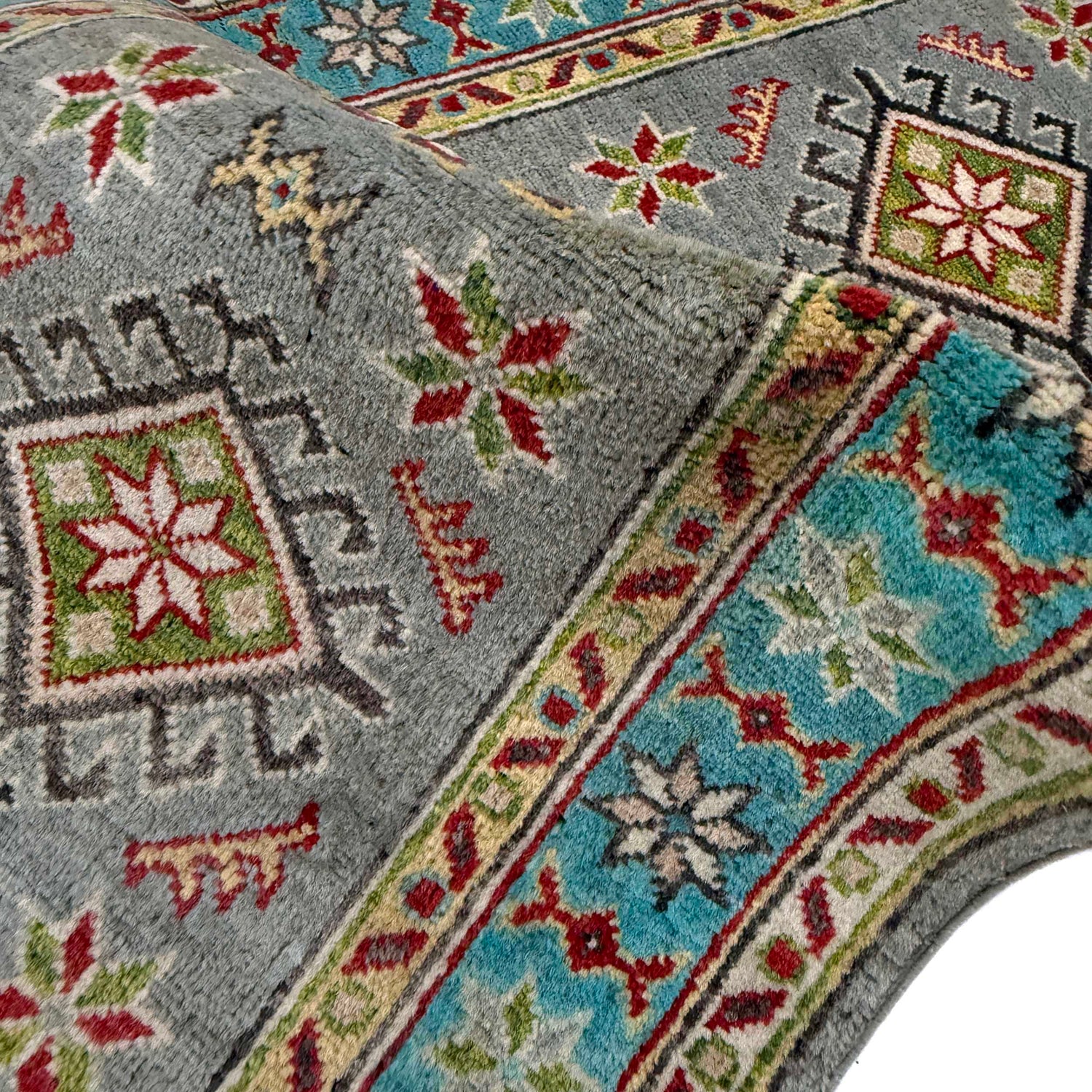 Oriental Kazak Runner 2' 0" x 5' 6" (ft) - No. G37596