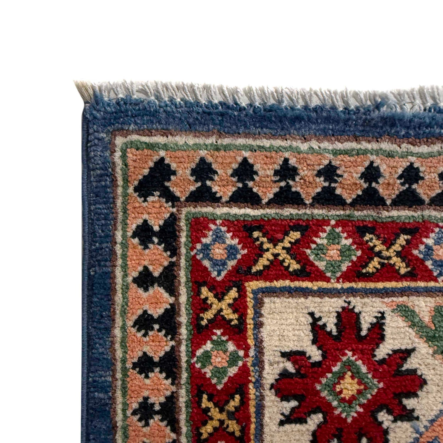 Hand Knotted Kazak Rug 4' 10" x 7' 3" (ft) - No. G37597