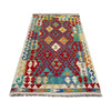 Handmade Vegetable Kelim 3' 1" x 5' 9" (ft) - No. G38576
