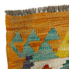 Handmade Vegetable Kelim 6' 8" x 9' 3" (ft) - No. G38831