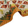 Handmade Vegetable Kelim 6' 8" x 9' 3" (ft) - No. G38831